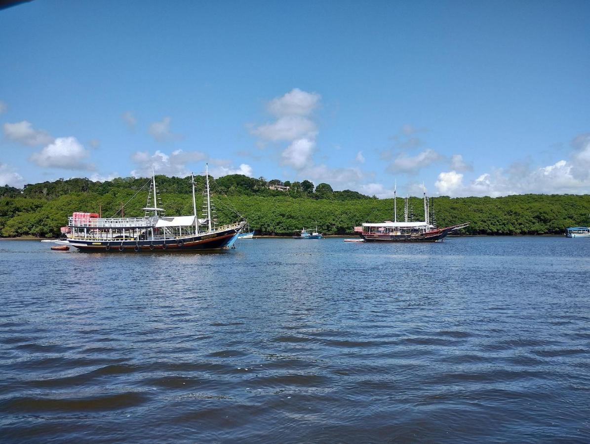 Pousada Tropicalia Tranquilidade A Beira Mar Santa Cruz Cabrália Buitenkant foto