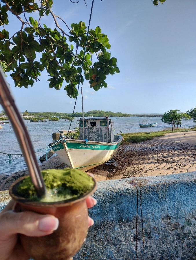 Pousada Tropicalia Tranquilidade A Beira Mar Santa Cruz Cabrália Buitenkant foto