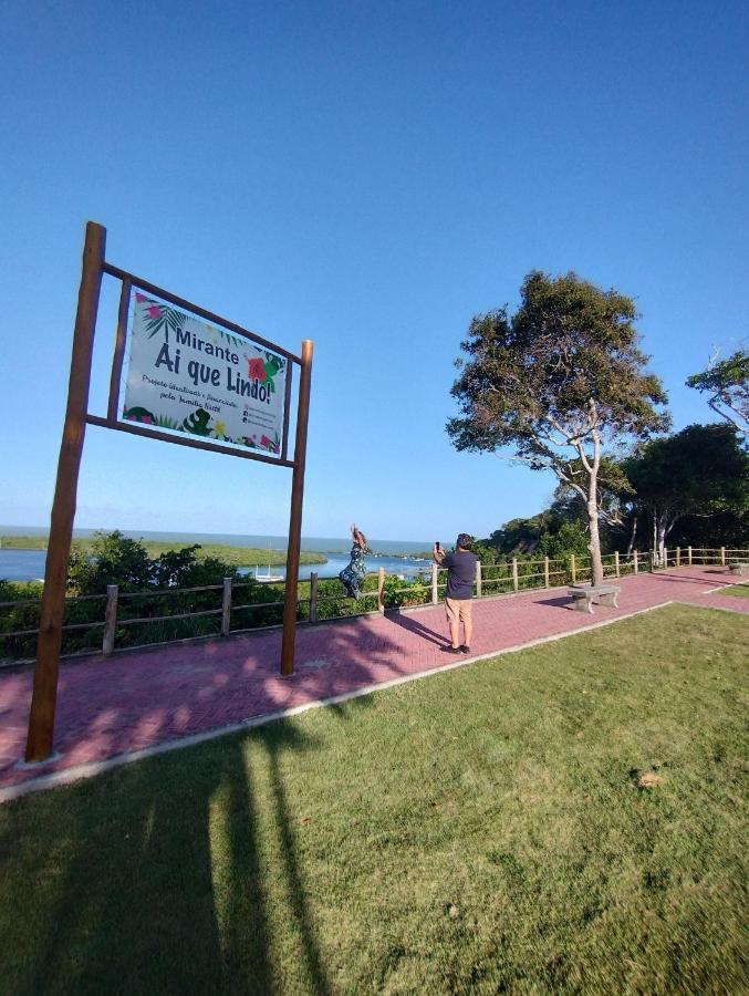 Pousada Tropicalia Tranquilidade A Beira Mar Santa Cruz Cabrália Buitenkant foto