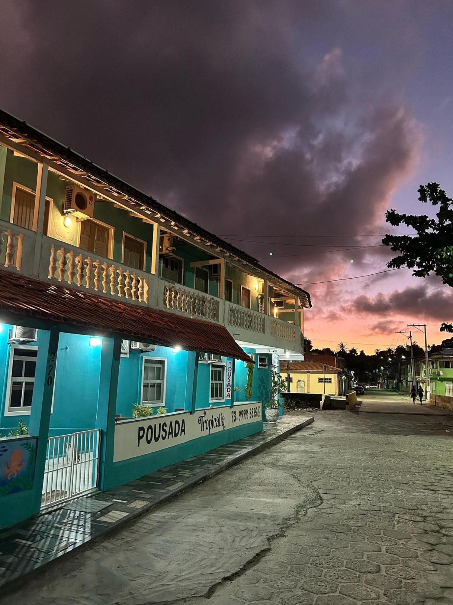 Pousada Tropicalia Tranquilidade A Beira Mar Santa Cruz Cabrália Buitenkant foto